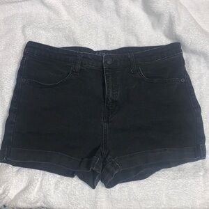 Wild Fable Black Jean Shorts